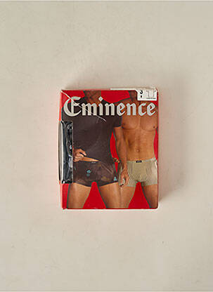 T-shirt stretch manches courtes noir EMINENCE homme