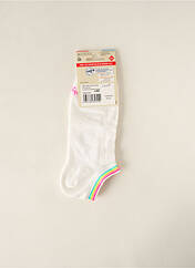 Chaussettes blanc KINDY pour femme seconde vue