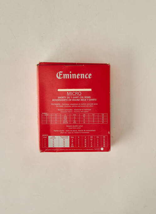 T-shirt noir EMINENCE pour homme