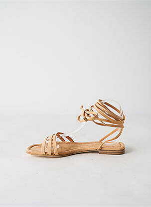 Sandales/nu pieds matière lisse talon plat jusqu'à 3cm marron KENNEL UND SCHMENGER femme