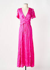 Robe longue rose GOA pour femme seconde vue