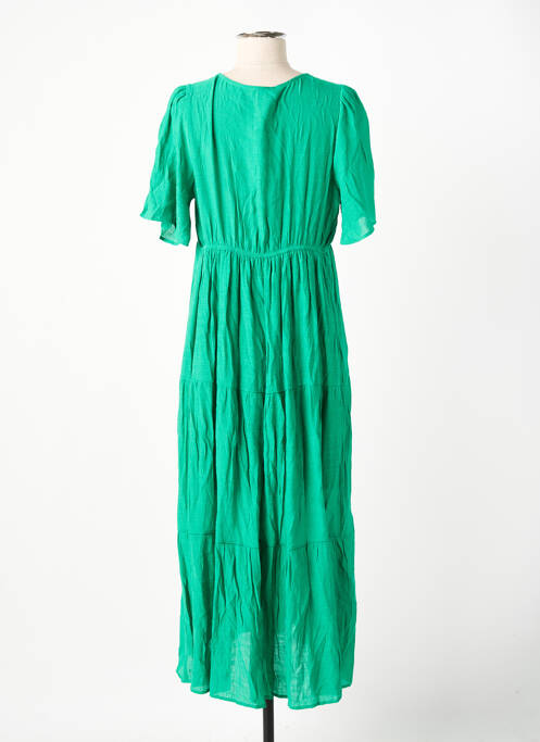 Robe longue vert Y'COO pour femme