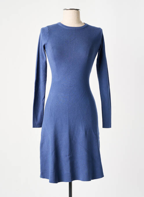 Robe pull bleu CASHMERE COMPANY pour femme