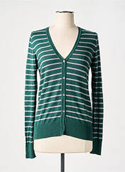 Gilet manches longues vert LACOSTE pour femme seconde vue