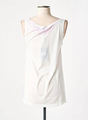 T-shirt imprimé fantaisie fines bretelles violet JULIE femme