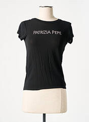 T-shirt noir PATRIZIA pour femme seconde vue