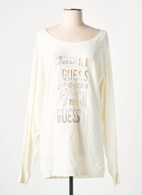 Pull beige GUESS pour femme