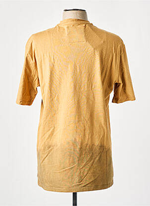 T-shirt broderie manches courtes marron CATERPILLAR homme