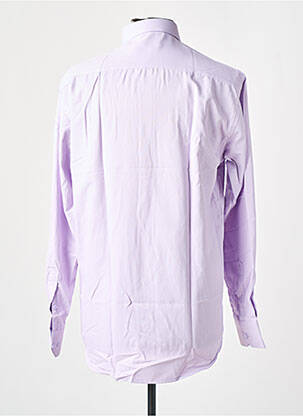 Chemise manches longues manches longues violet BILL TORNADE homme