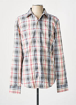 Chemise manches longues manches longues beige BILL TORNADE homme