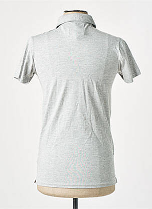 Chemise manches courtes coupe cintrée gris BILL TORNADE homme