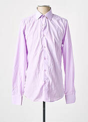 Chemise manches longues violet BILL TORNADE pour homme seconde vue