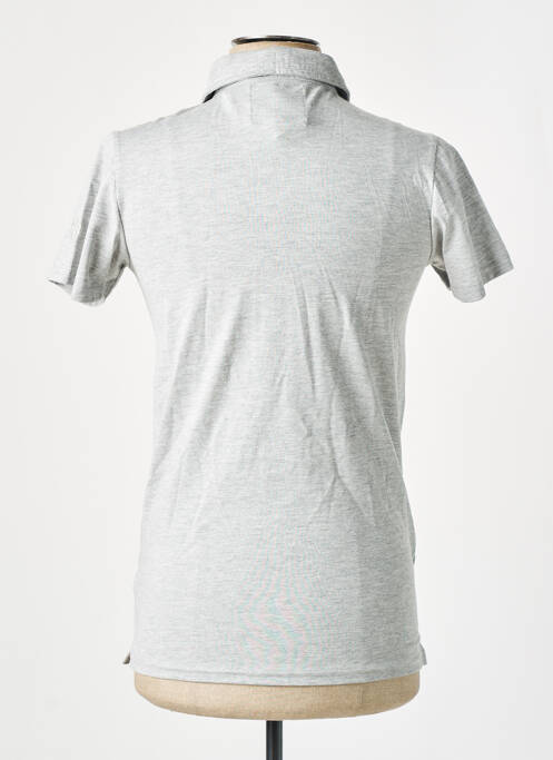 Chemise manches courtes gris BILL TORNADE pour homme