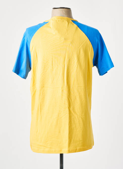 T-shirt jaune CATERPILLAR pour homme