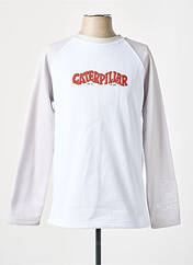 Sweat-shirt beige CATERPILLAR pour homme seconde vue