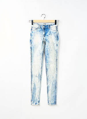 Jeans skinny stretch taille basse bleu SUPERTRASH femme