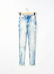 Jeans skinny stretch taille basse bleu SUPERTRASH femme