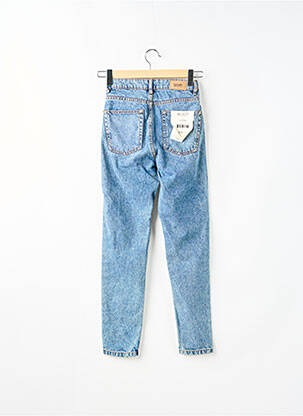 Jean coupe mom poches taille haute bleu ALCOTT femme