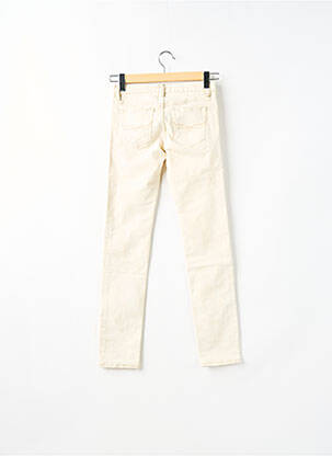 Jeans coupe slim taille basse taille basse beige RALPH LAUREN femme