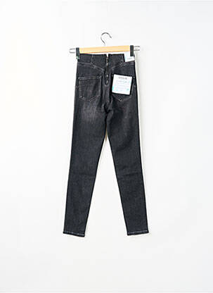 Jeans skinny taille haute taille haute noir GUESS femme
