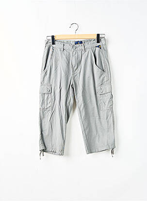 Pantacourt taille haute taille haute gris TORRENTE femme