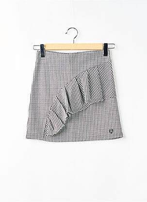 Jupe courte taille élastique noir PEPE JEANS fille