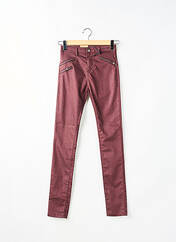 Pantalon slim rouge FIVEUNITS pour femme seconde vue