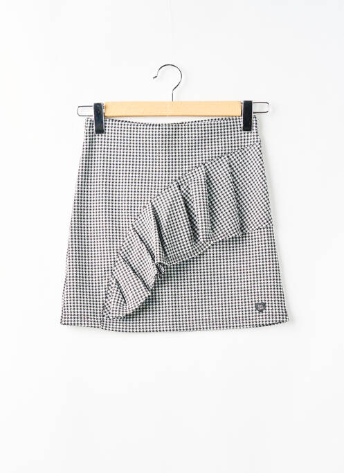 Jupe courte taille élastique noir PEPE JEANS fille