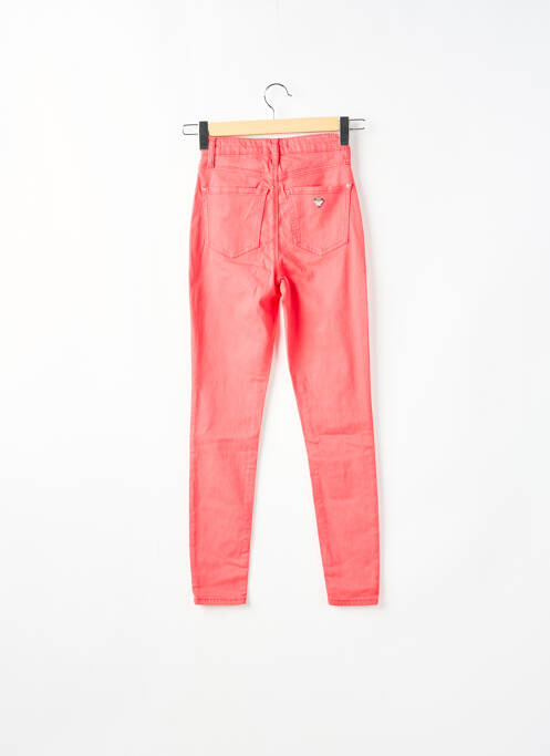 Jeans skinny rose GUESS pour femme