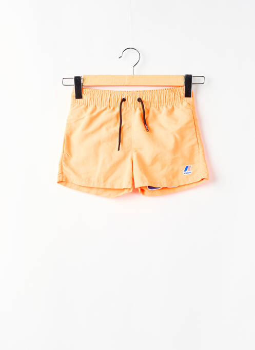 Short de bain orange K. WAY pour garçon