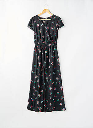 Robe longue manches courtes manches courtes noir PEPE JEANS fille
