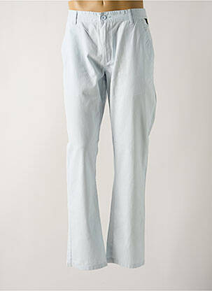 Pantalon chino fermeture zippée sous rabat boutonné beige TORRENTE femme