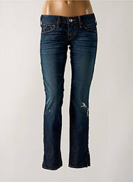 Jeans coupe slim poches bleu TRUE RELIGION femme