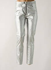 Pantalon slim argent CALVIN KLEIN pour femme seconde vue