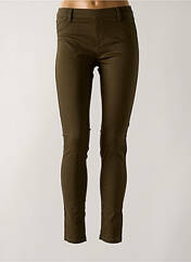 Pantalon slim vert CAMAIEU pour femme seconde vue