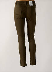 Pantalon slim vert CAMAIEU pour femme seconde vue