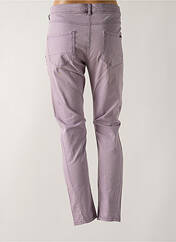 Pantalon slim violet MAISON SCOTCH pour femme seconde vue