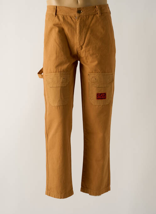 Pantalon droit marron CATERPILLAR pour homme