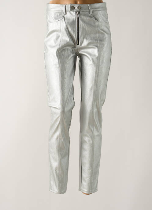 Pantalon slim argent CALVIN KLEIN pour femme