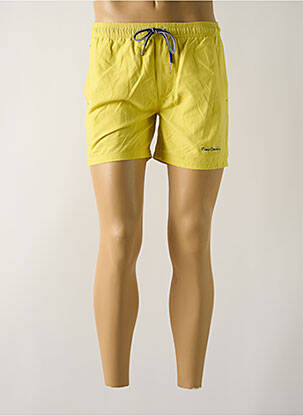 Short de bain fond doublé jaune PIERRE CARDIN homme