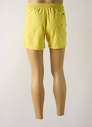 Short de bain fond doublé jaune PIERRE CARDIN homme