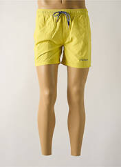 Short de bain jaune PIERRE CARDIN pour homme seconde vue