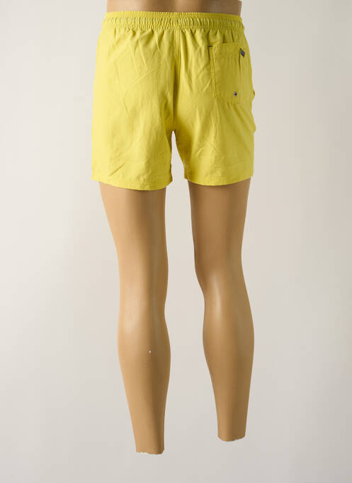 Short de bain fond doublé jaune PIERRE CARDIN homme