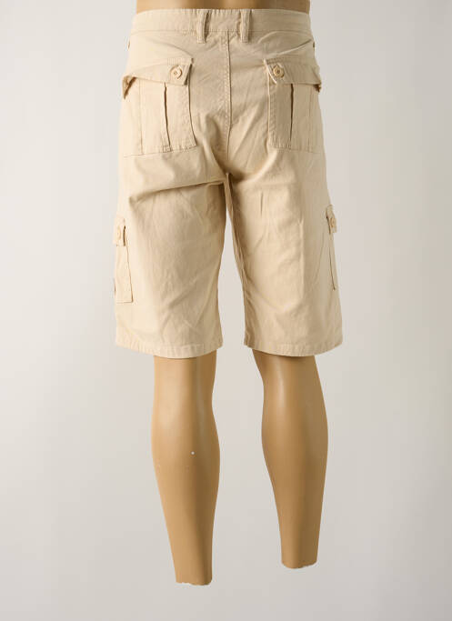 Bermuda beige BILL TORNADE pour homme