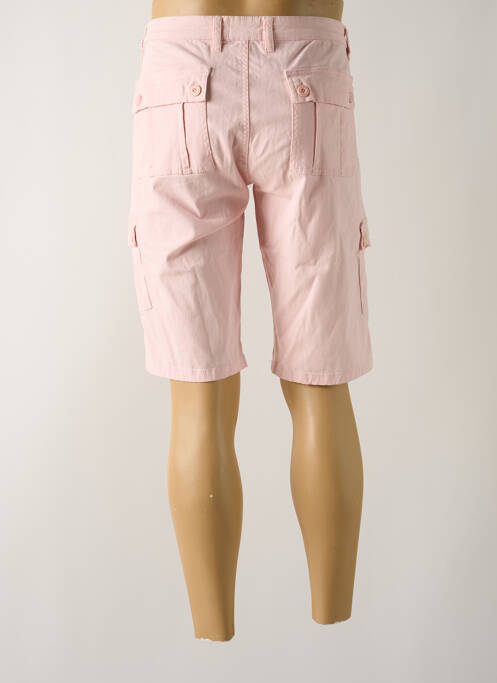 Bermuda rose BILL TORNADE pour homme