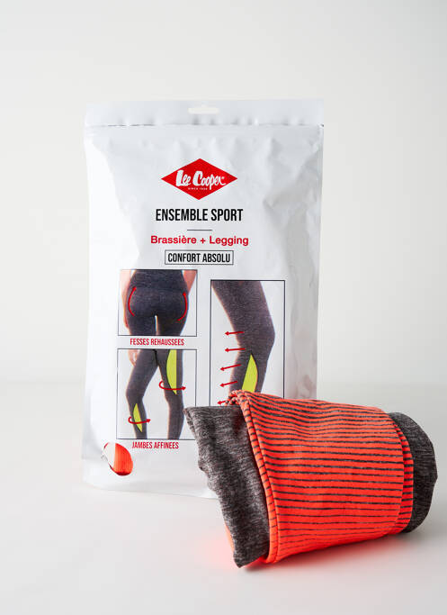Legging orange LEE COOPER pour femme
