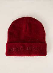 Bonnet rouge PEPE JEANS pour garçon seconde vue