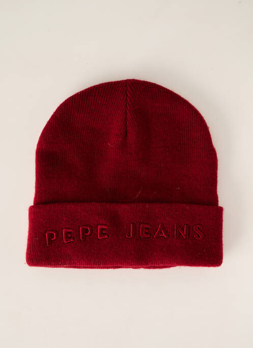 Bonnet rouge PEPE JEANS pour garçon