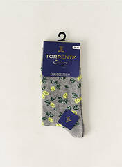 Chaussettes gris TORRENTE pour femme seconde vue