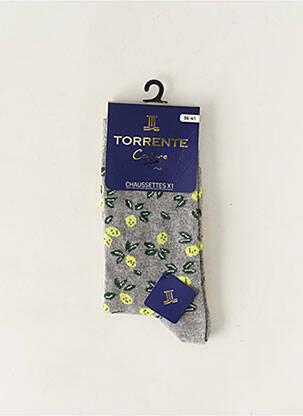 Chaussettes gris TORRENTE pour femme